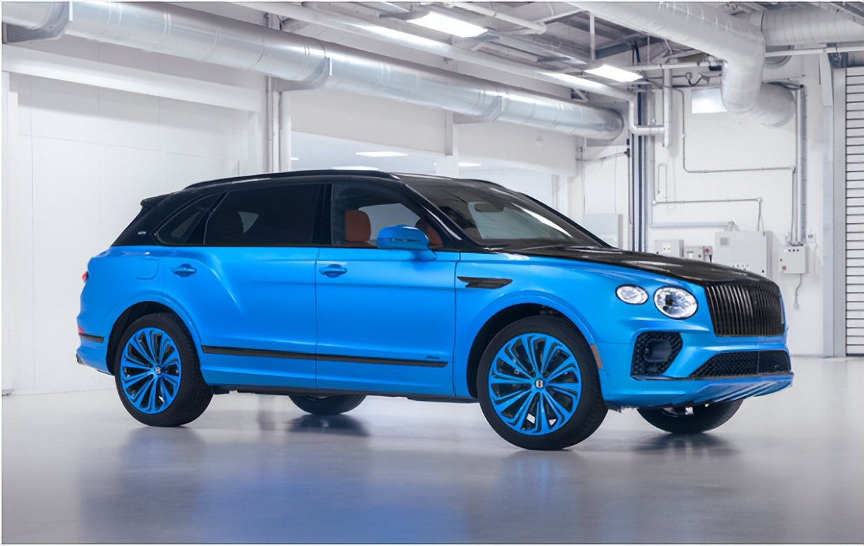 更明艳的颜色搭配,宾利添越ewb"one of one"登场