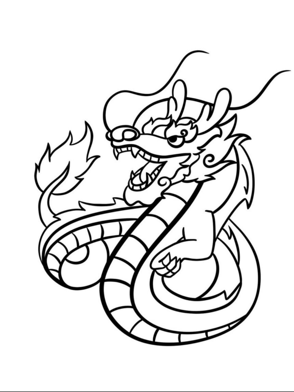 儿童画龙的图片大全  96 记得小时候,每次看到大人