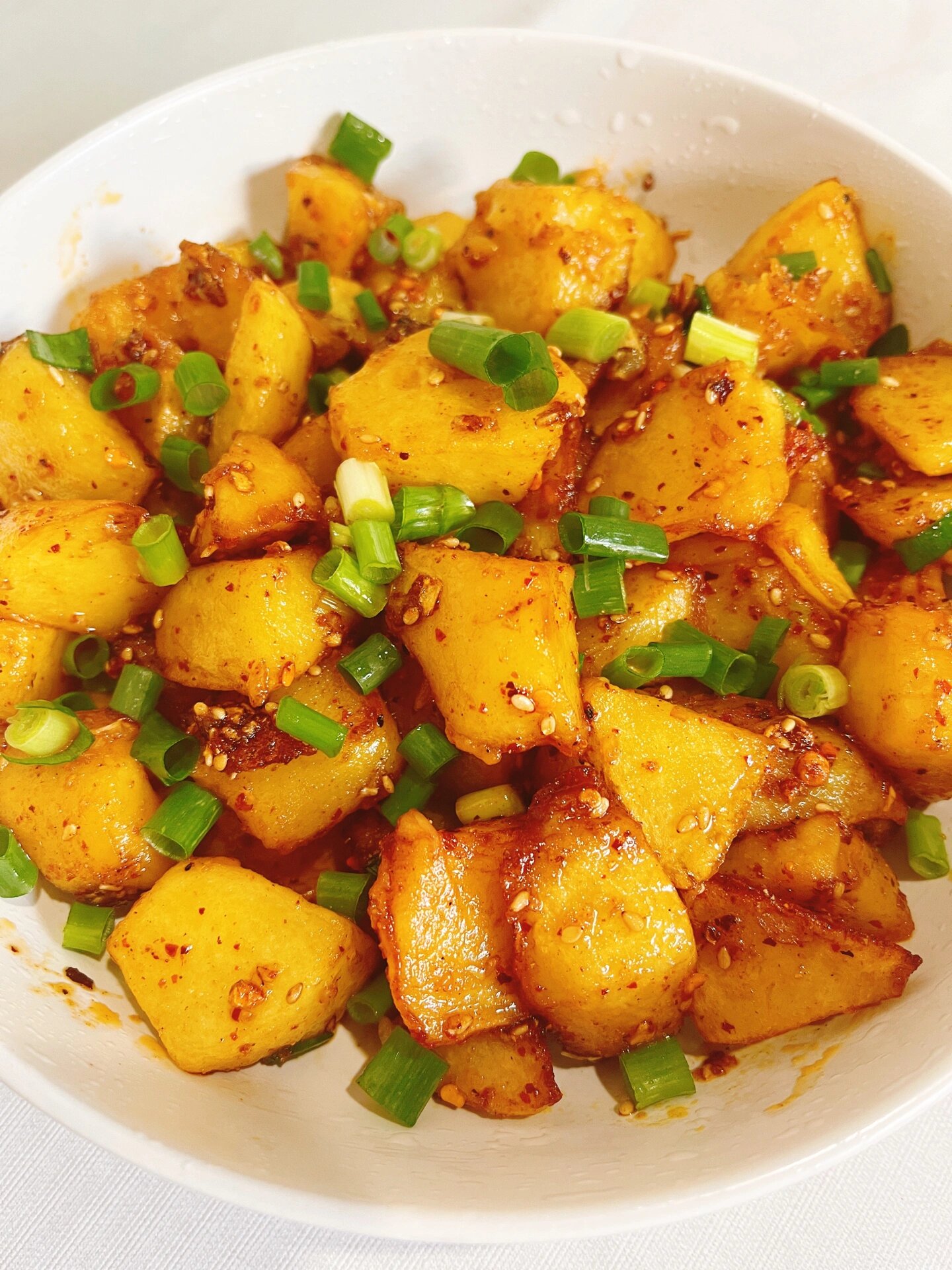 糖醋麻辣锅巴土豆!巨简单!做法简单味道香!