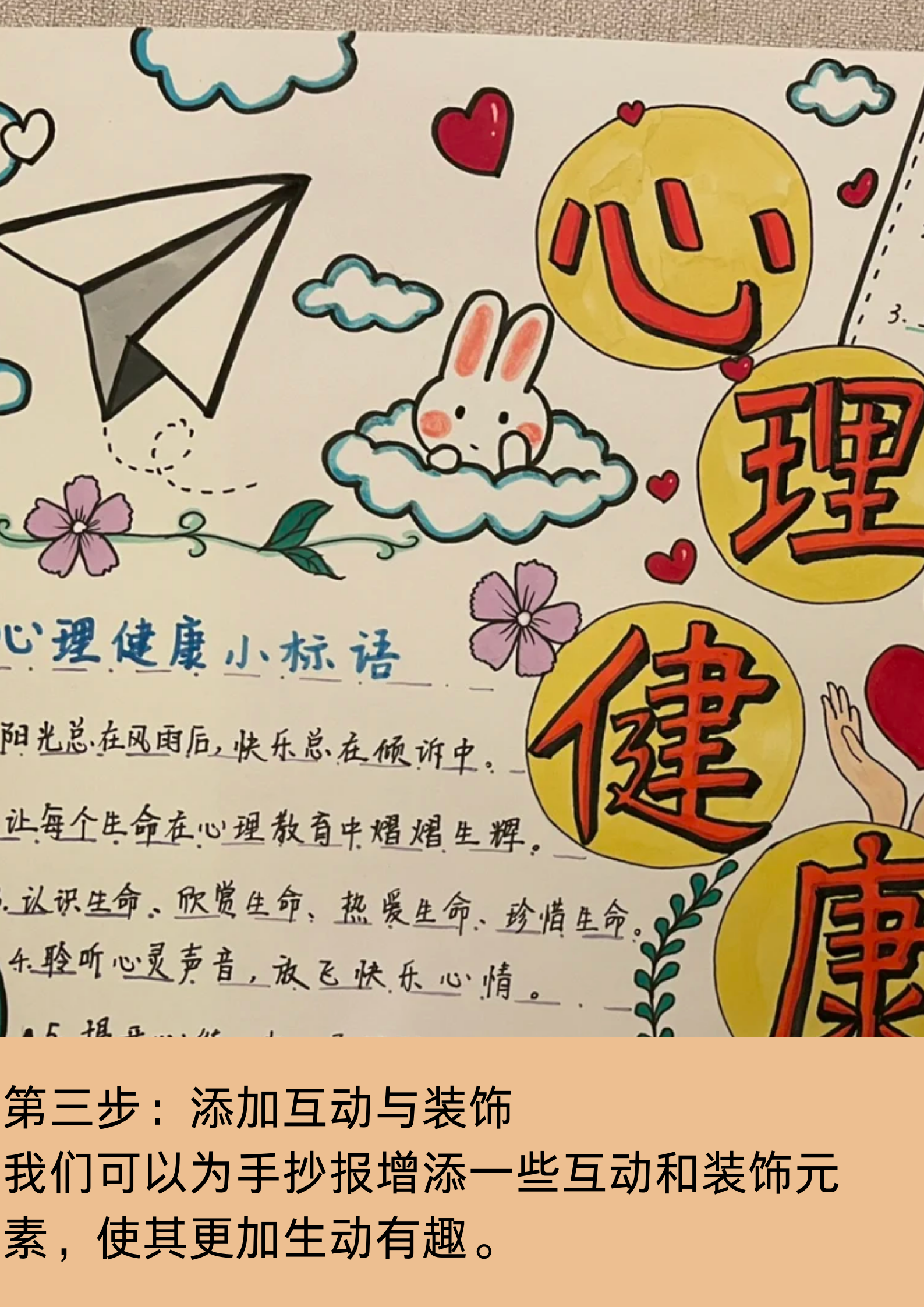 心理手抄报全国一等奖 心理手抄报制作方法,三步打造心灵之窗!