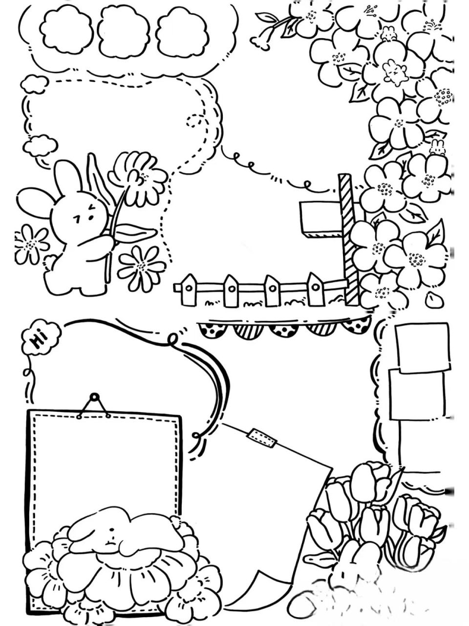 手抄报模板图片 🤔手抄报是一种非常有趣的创作形式,它可以让我们用