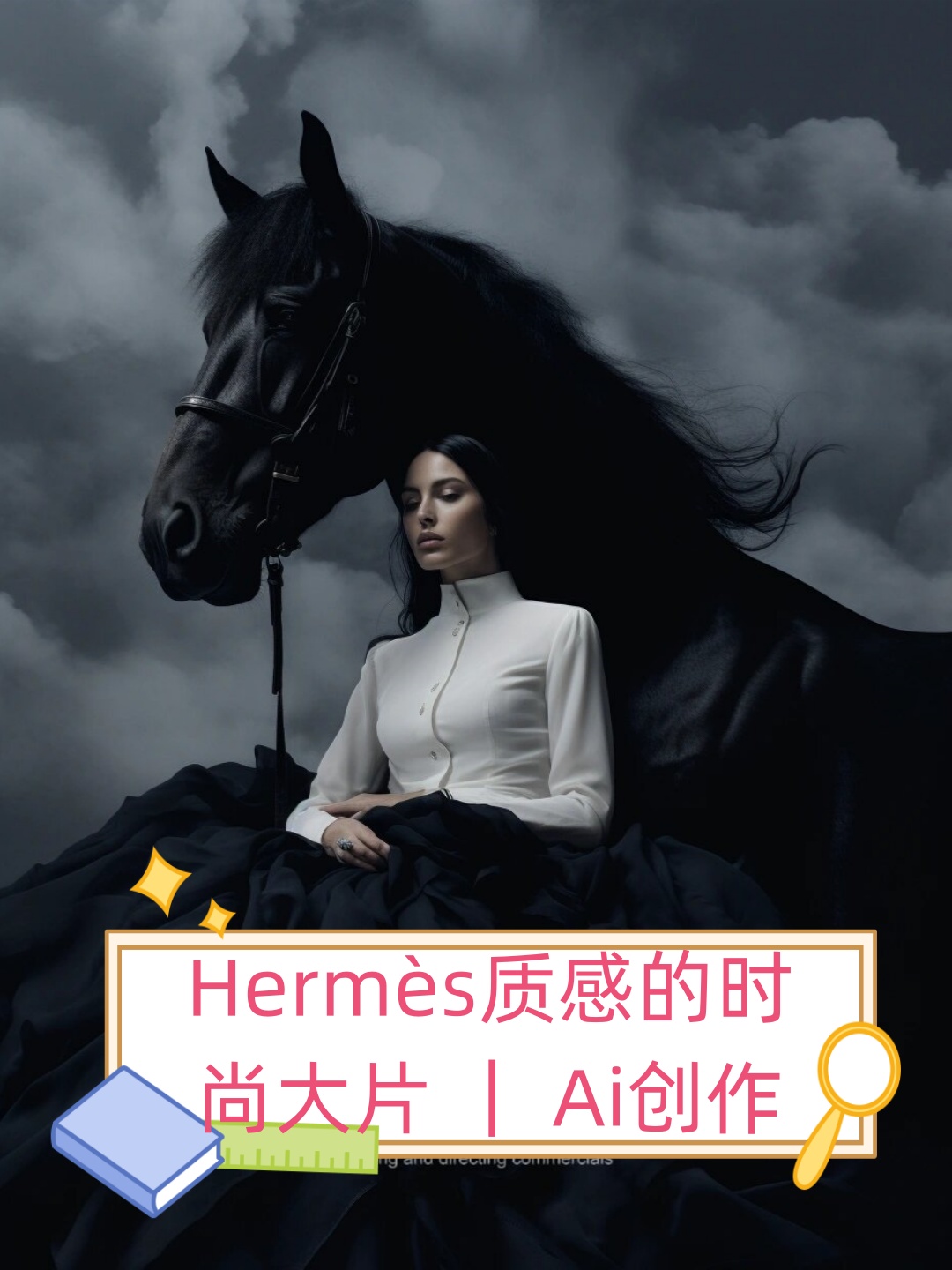 hermès质感的时尚大片 | ai创作