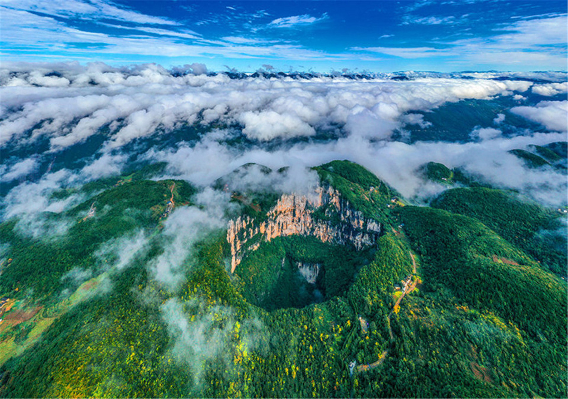 重庆奉节县 美景图片