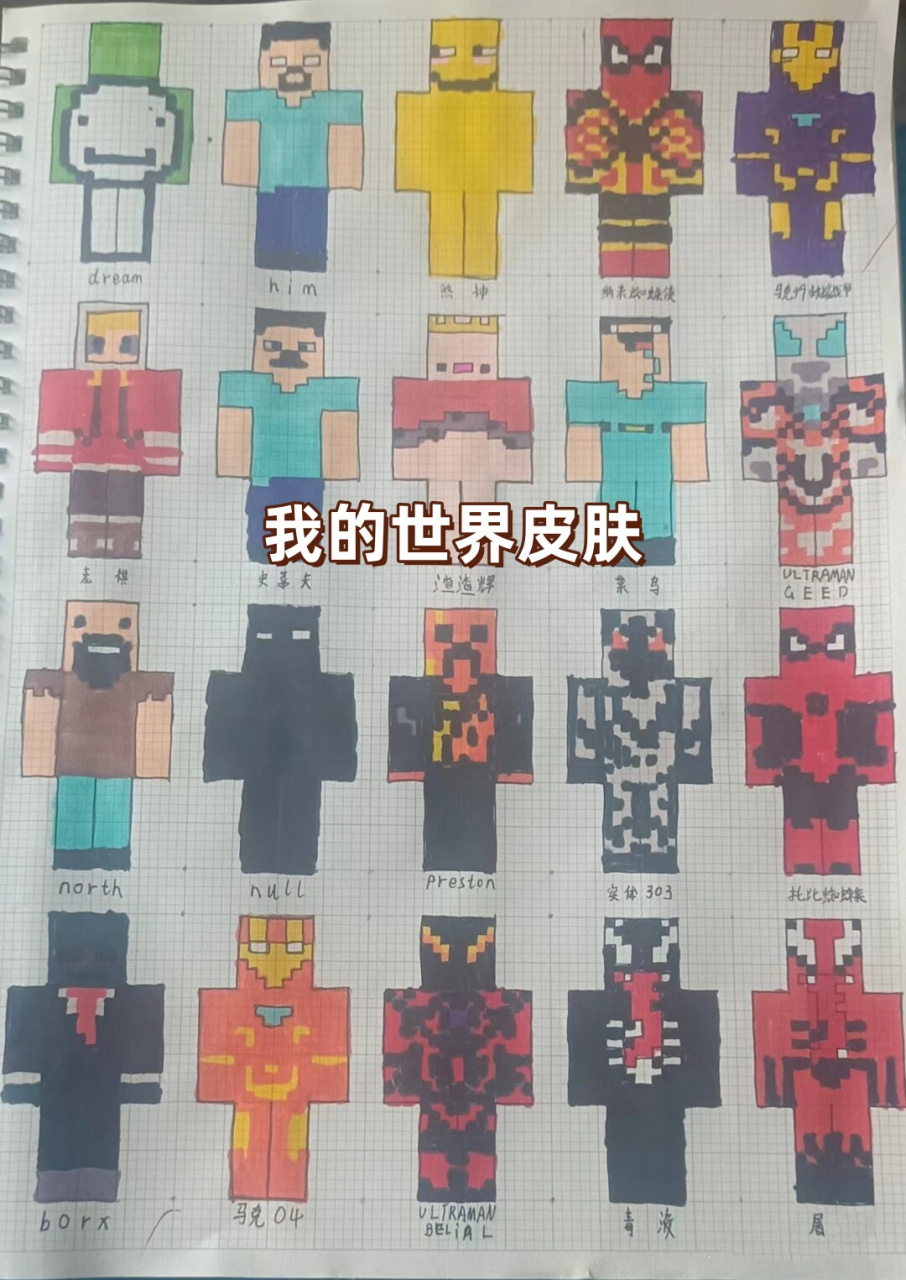 我的世界皮肤  在充满无限创意的《我的世界》里,每一个玩家都拥有