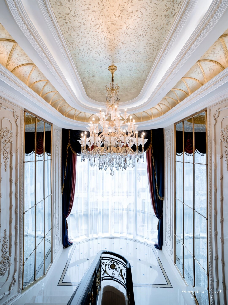 🌟  🏡别墅的地面装饰,一旦融入拼花元素,效果简直独具一格,让人