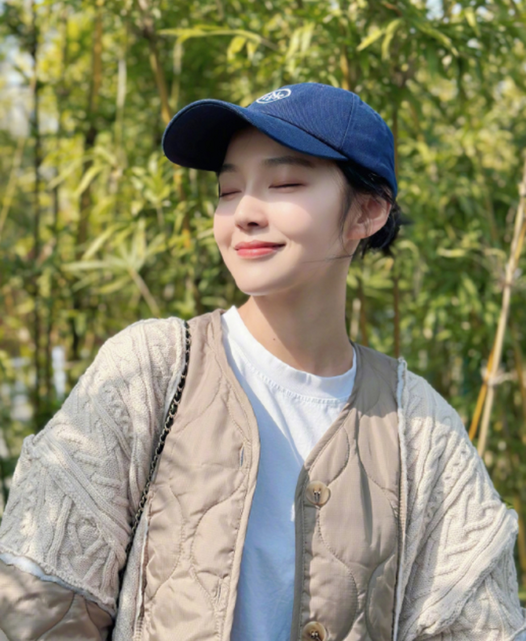 张佳宁难得的休息时光