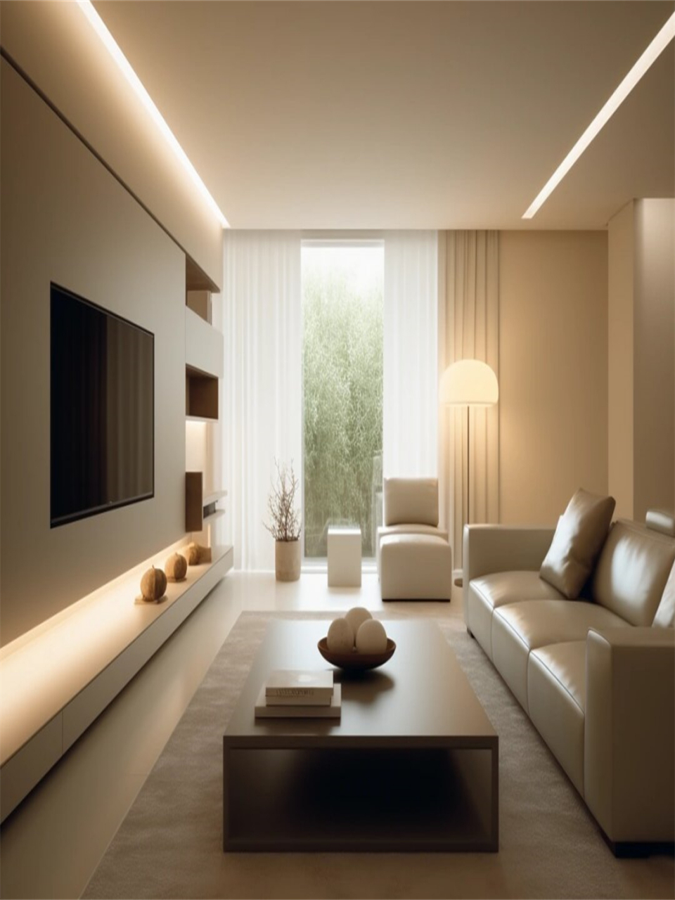 客厅设计合集 走进电影质感的家  想象一下,推开家门,首先映入眼帘的