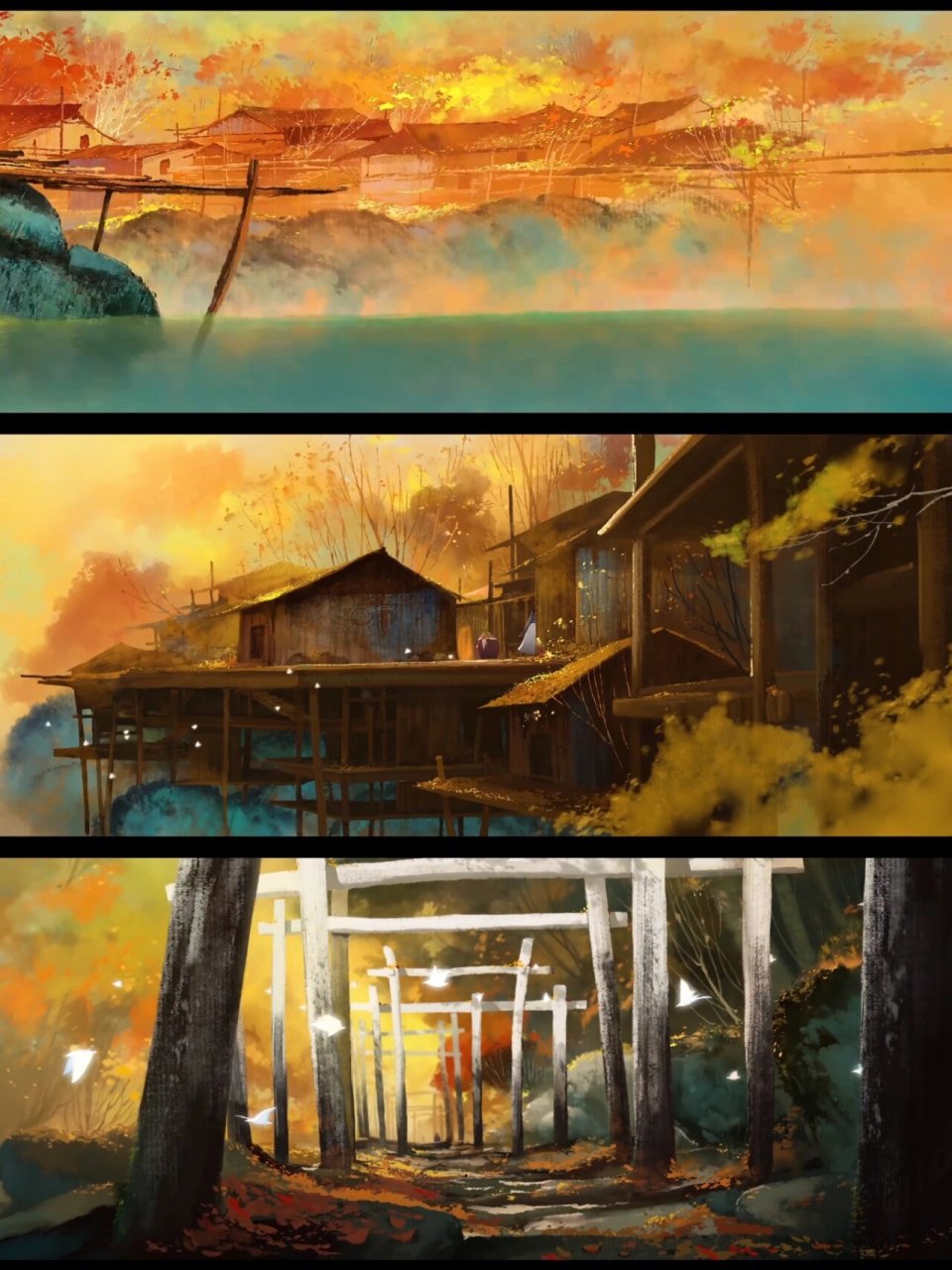 短片|《白鸟谷》93美到极致的国风动画  这部短片只有短短的 15 分