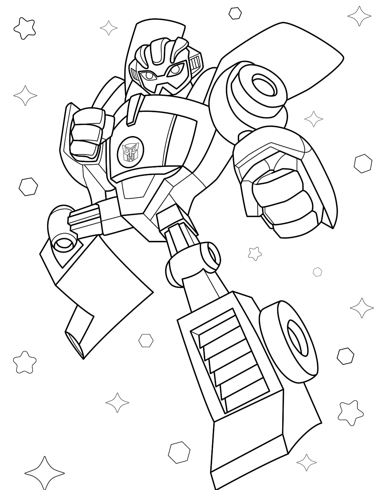 变形金刚涂色分享 嘿,小伙.@爱分享的和暖的动态