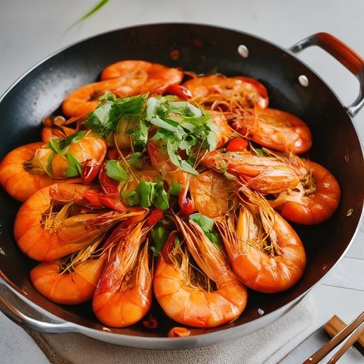 今日分享之麻辣香锅虾