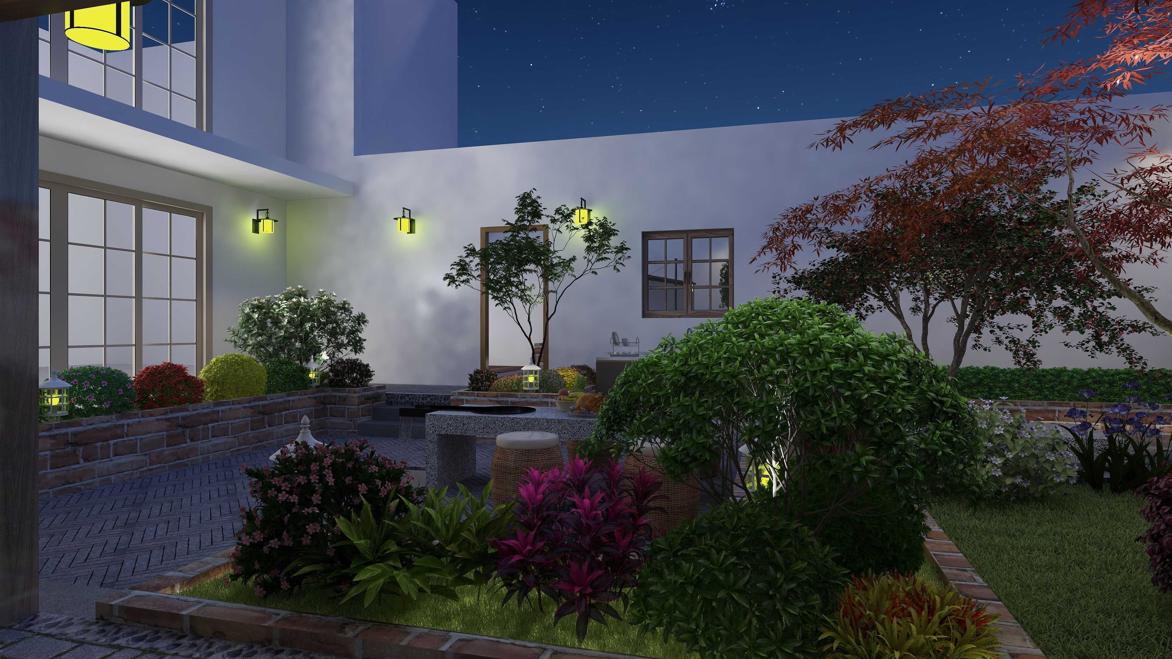 别墅庭院设计实景图