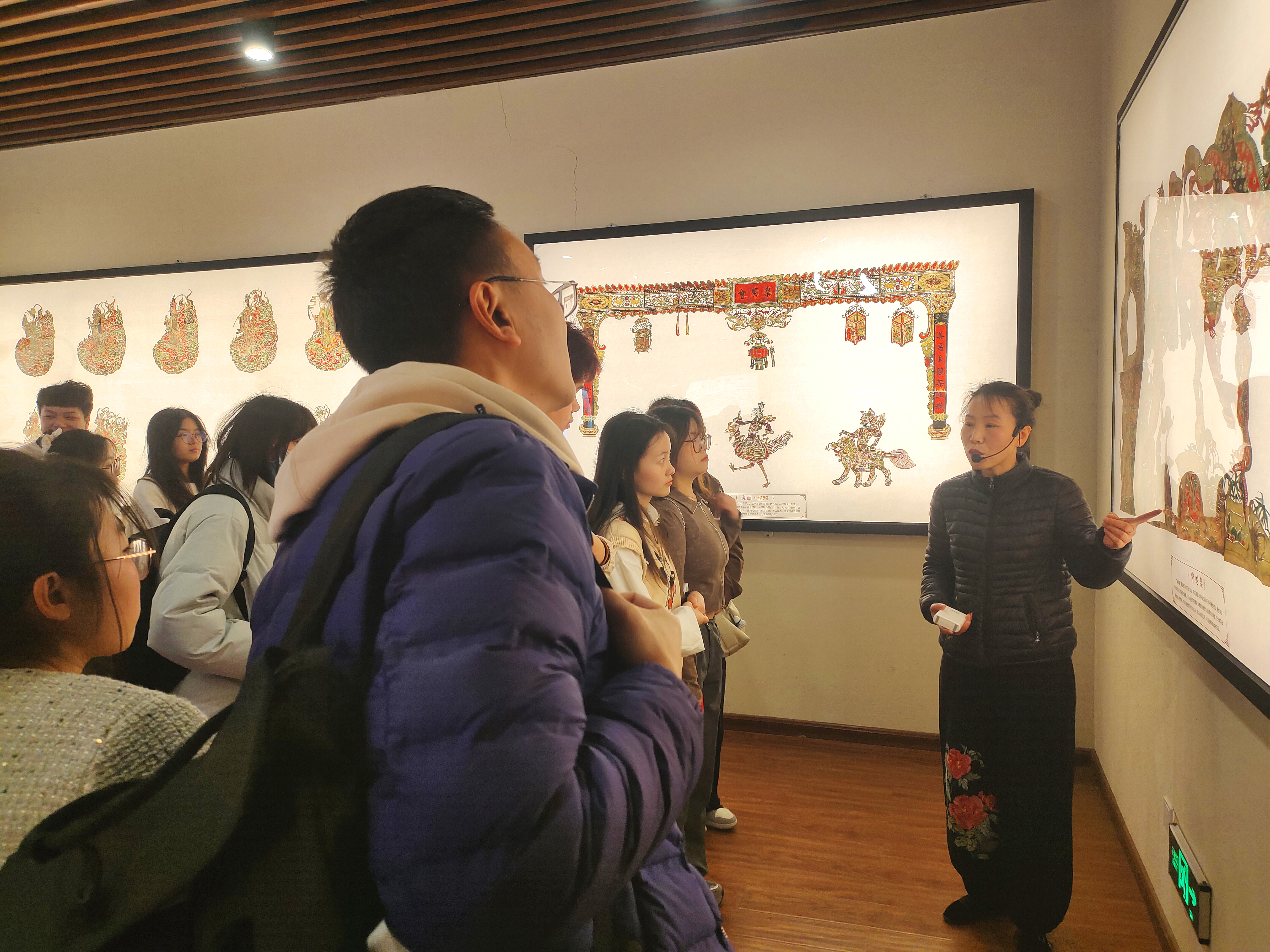 陕西国防学院积极开展华州皮影研学教育