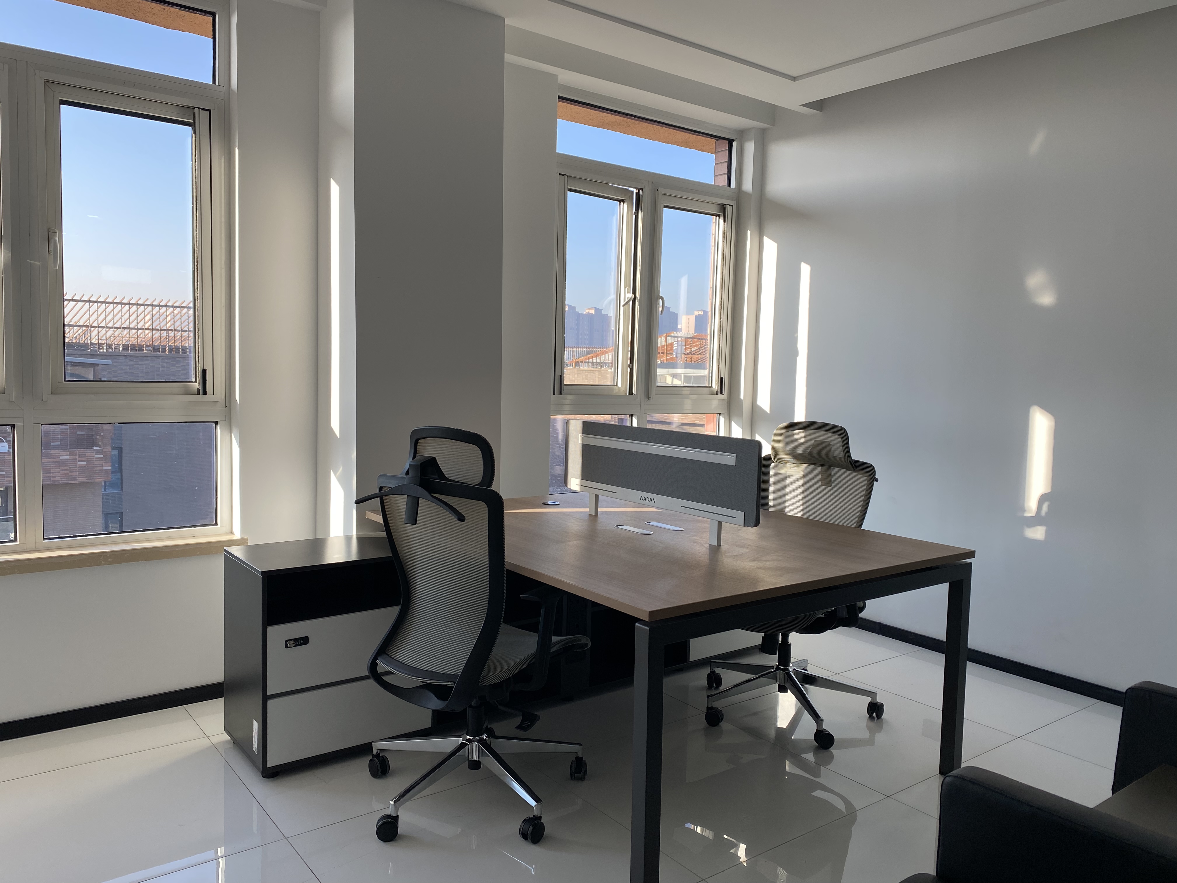 银川装修公司推荐|镹臻装饰|银川中化六建办公楼装修设计落地实景