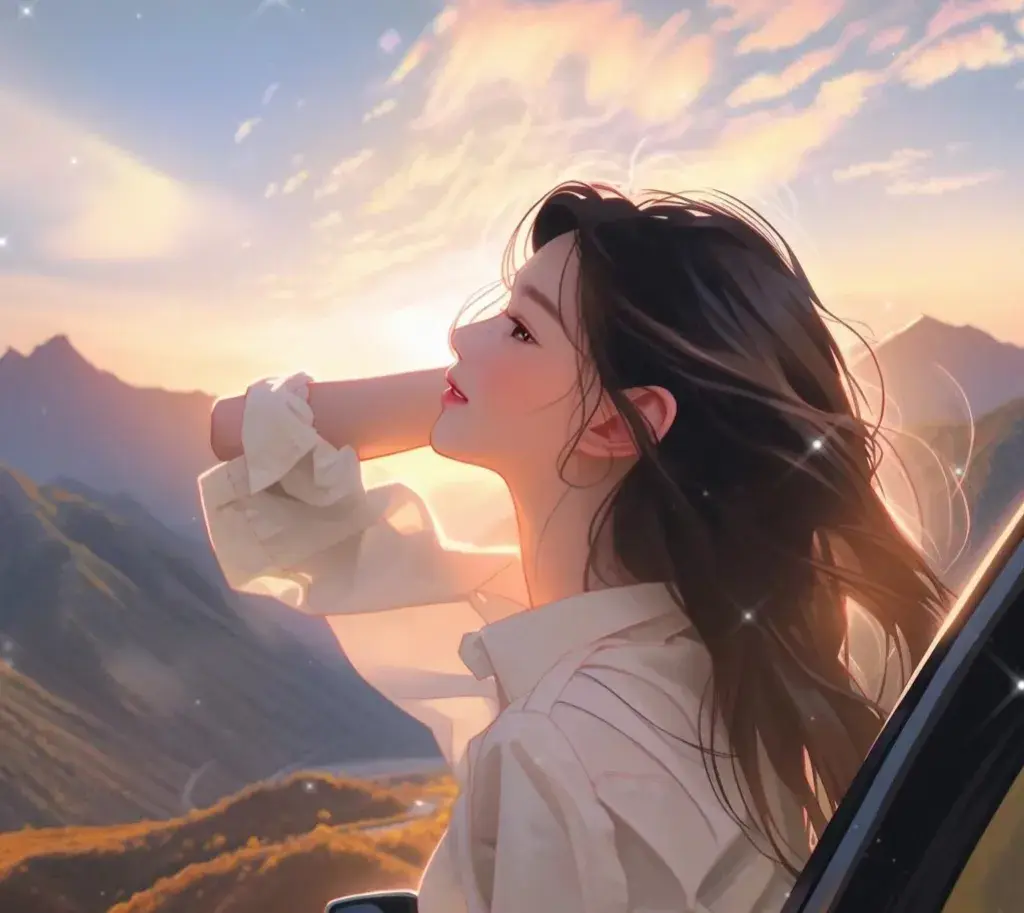 头像分享,笑容灿烂的女生头像