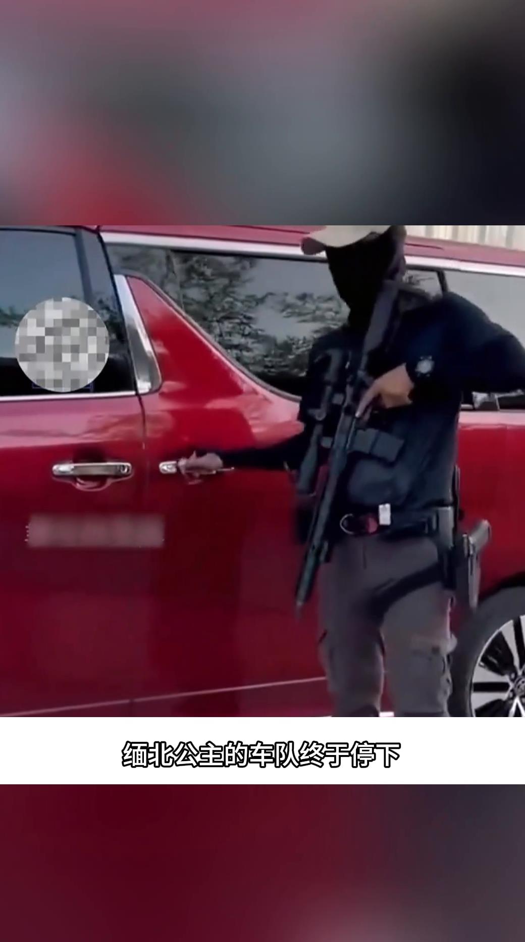 缅北公主下车,保镖这一招太霸气!