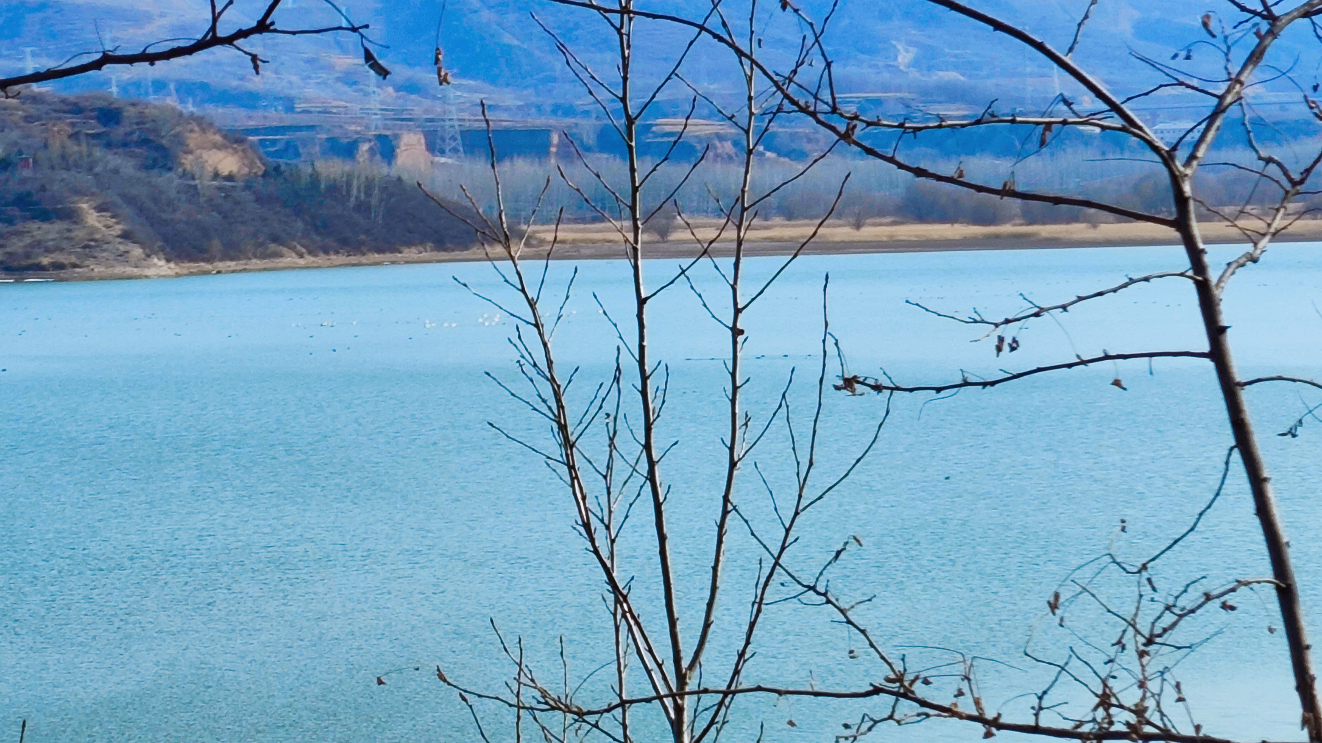 植树节昔阳县郭庄水库春游记