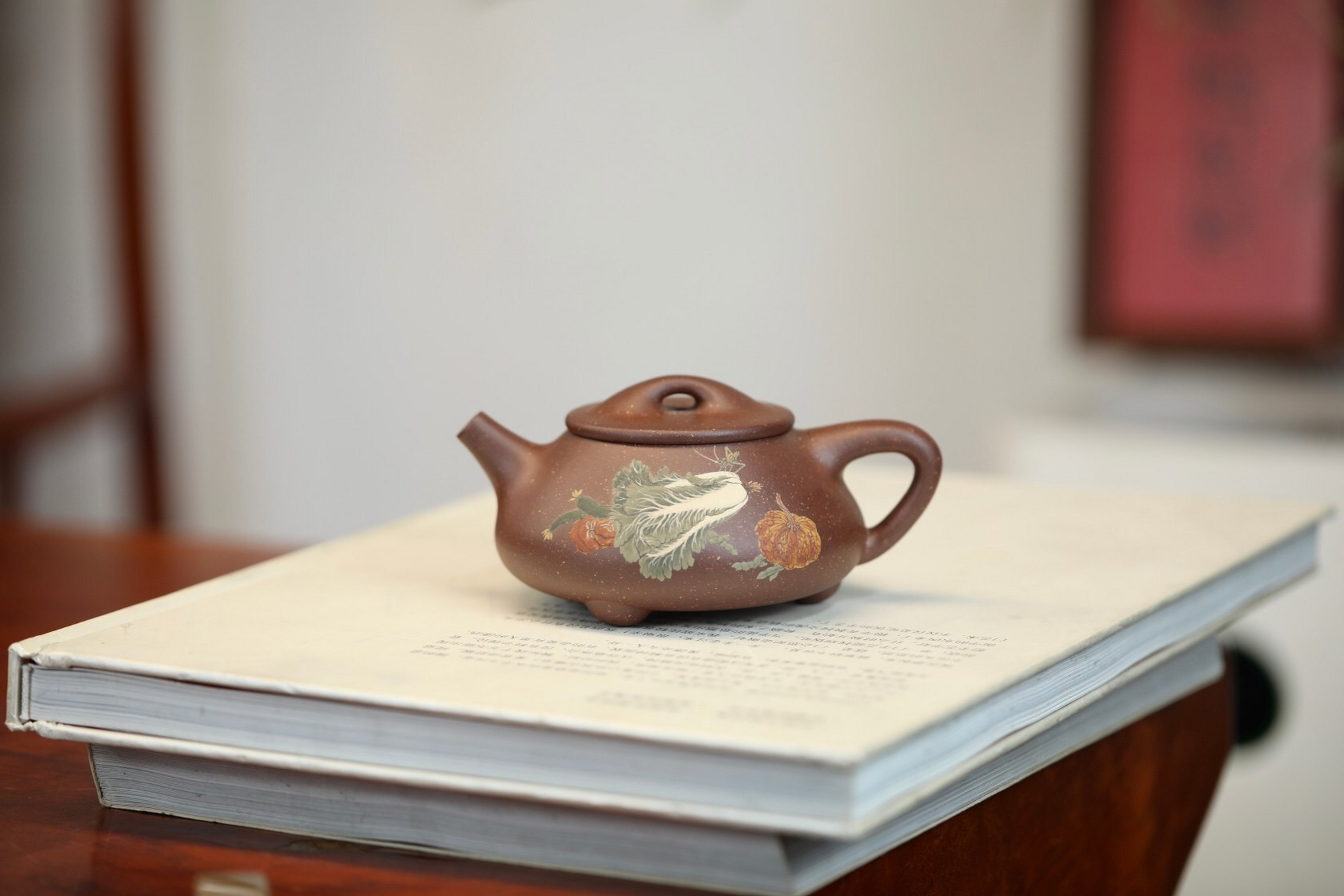 满瓢·泥绘·全手工    张志清高徒泥绘 容量230cc/极品调砂底槽清