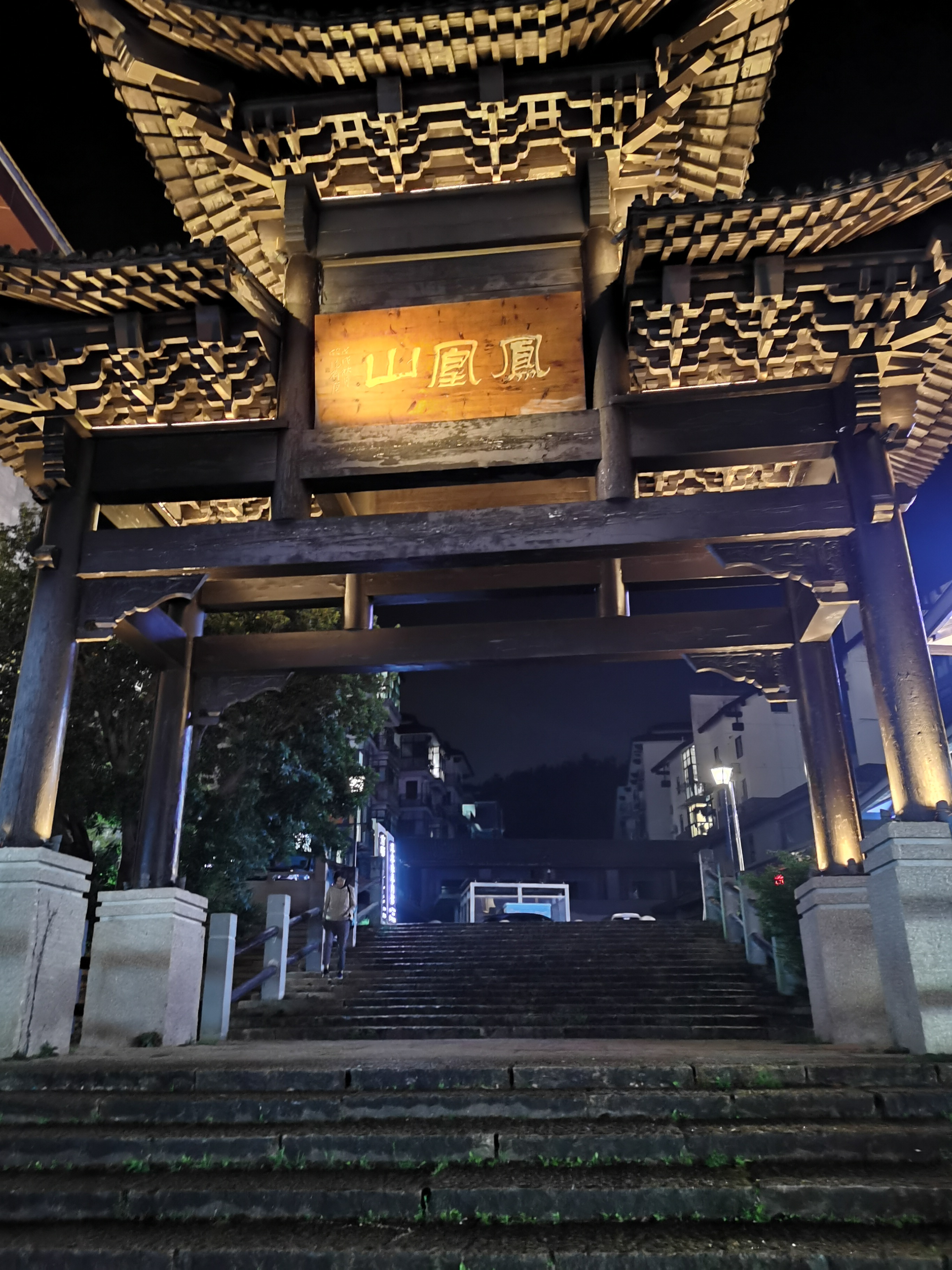 宜春温汤镇夜景