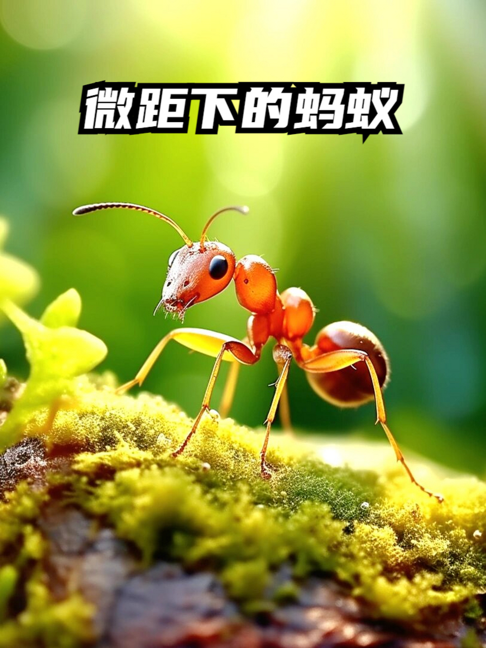 蚂蚁图片  你们有把蚂蚁放大来看嘛?