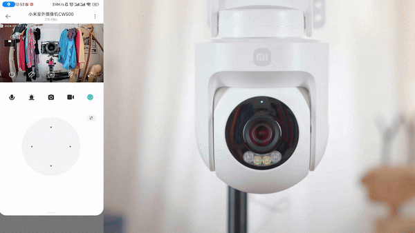 小米室外旗舰单摄小球机它来了小米室外摄像机cw500评测