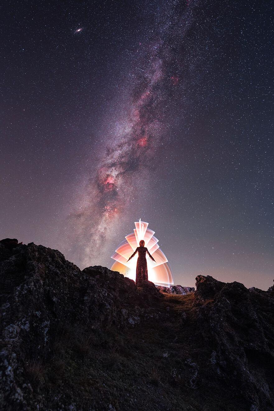 星河入梦50张夜空下的照片如梦如幻