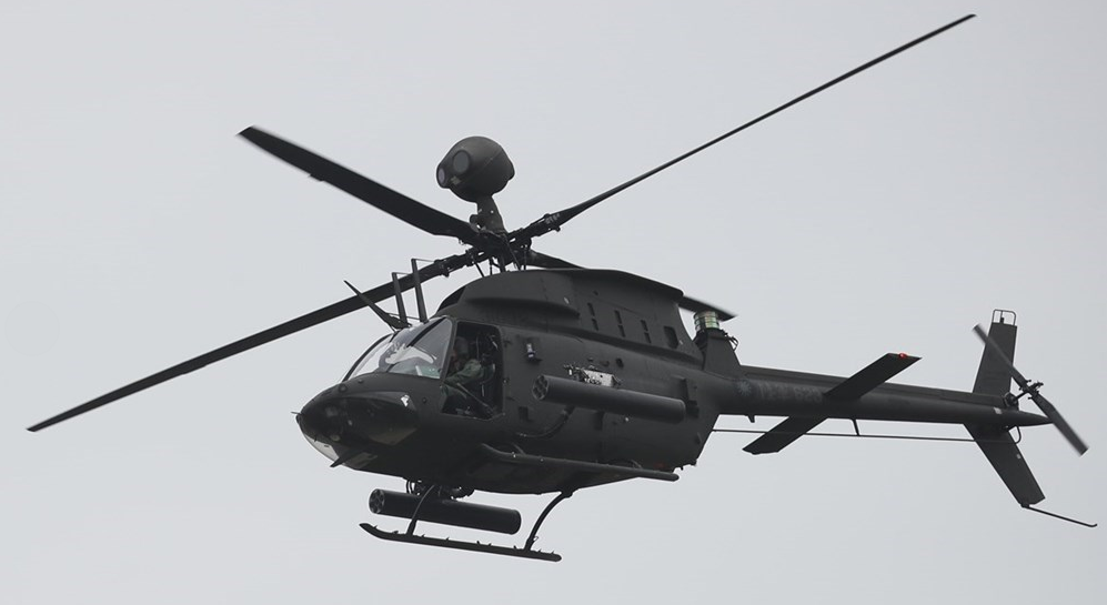 兵器知识:美制oh-58d式轻型直升机