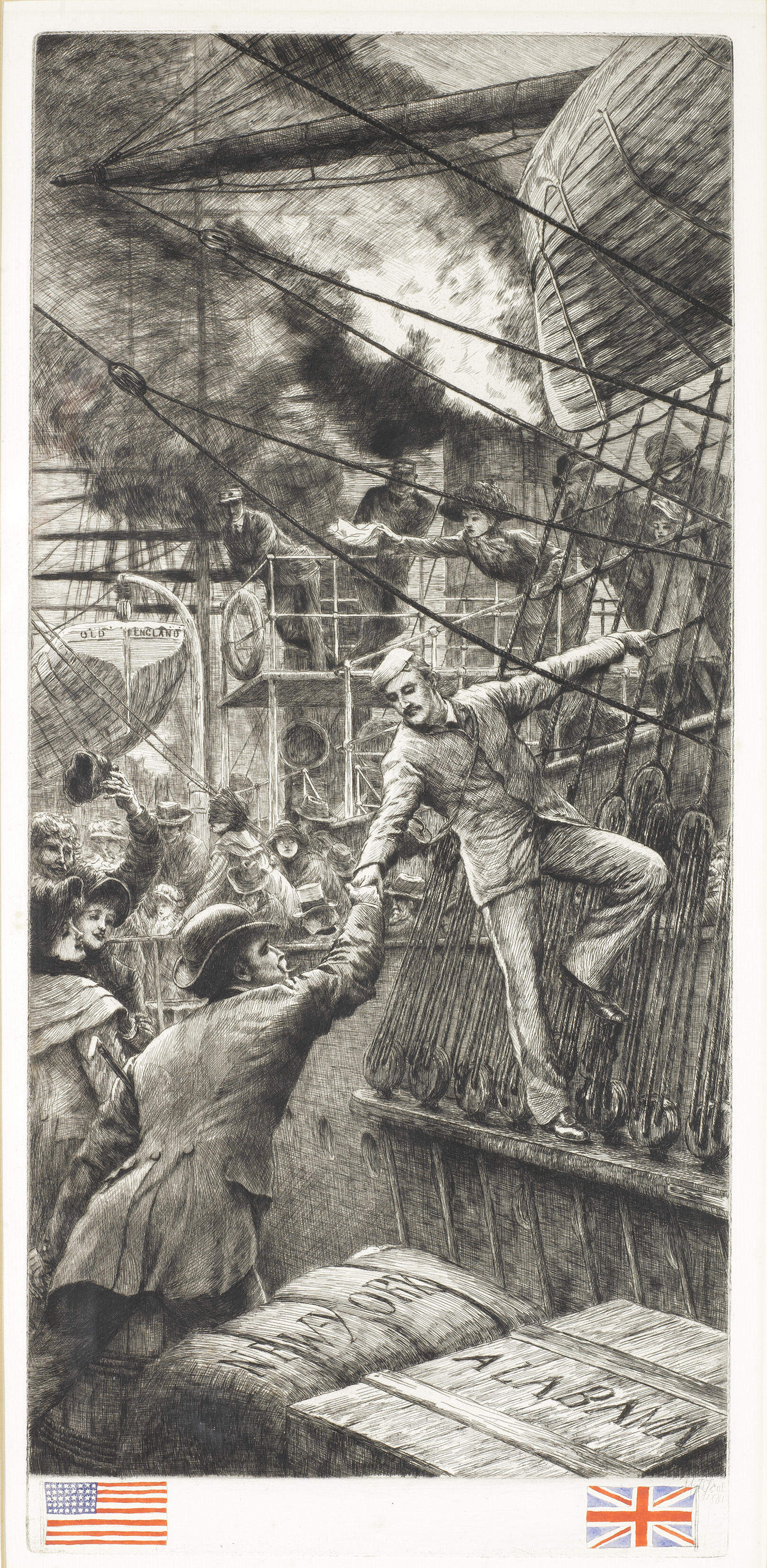 法国新古典主义画家詹姆斯·提索人物素描画作品︱艺术名画