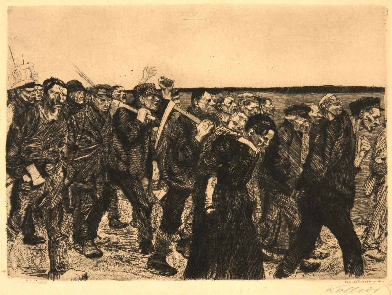 鲁迅先生最推崇的艺术家凯绥珂勒惠支