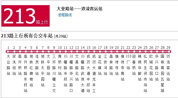 成都653路公交车路线图图片