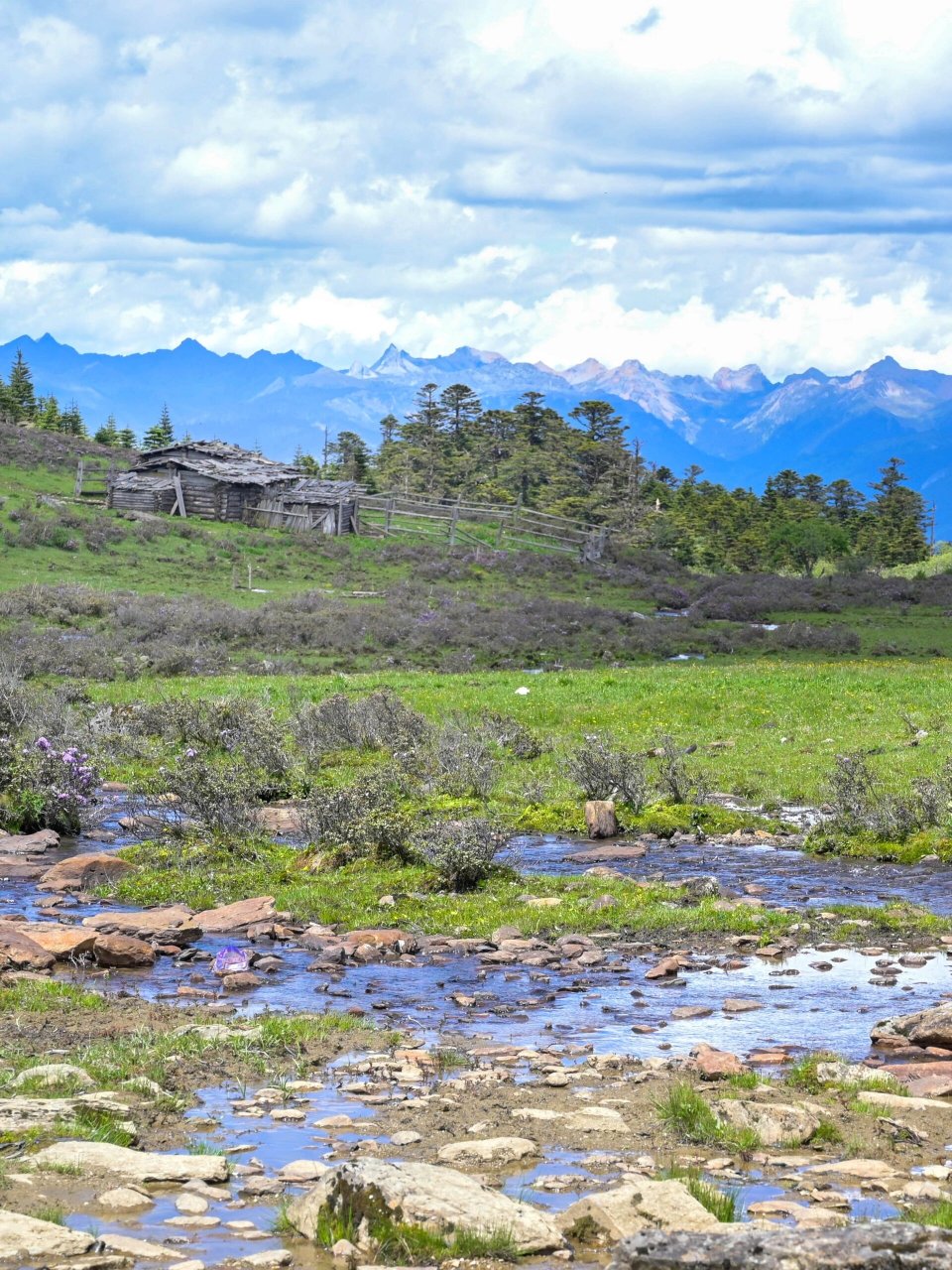 90小中甸秘境徒步·阿布吉措 千湖山  小中甸作为进藏的第一站,被
