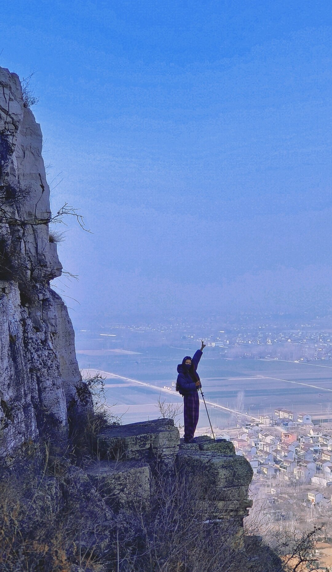 萧县五洞山  爬山的意义,并不仅仅在于登上巅峰的那一刻,而是在那一次