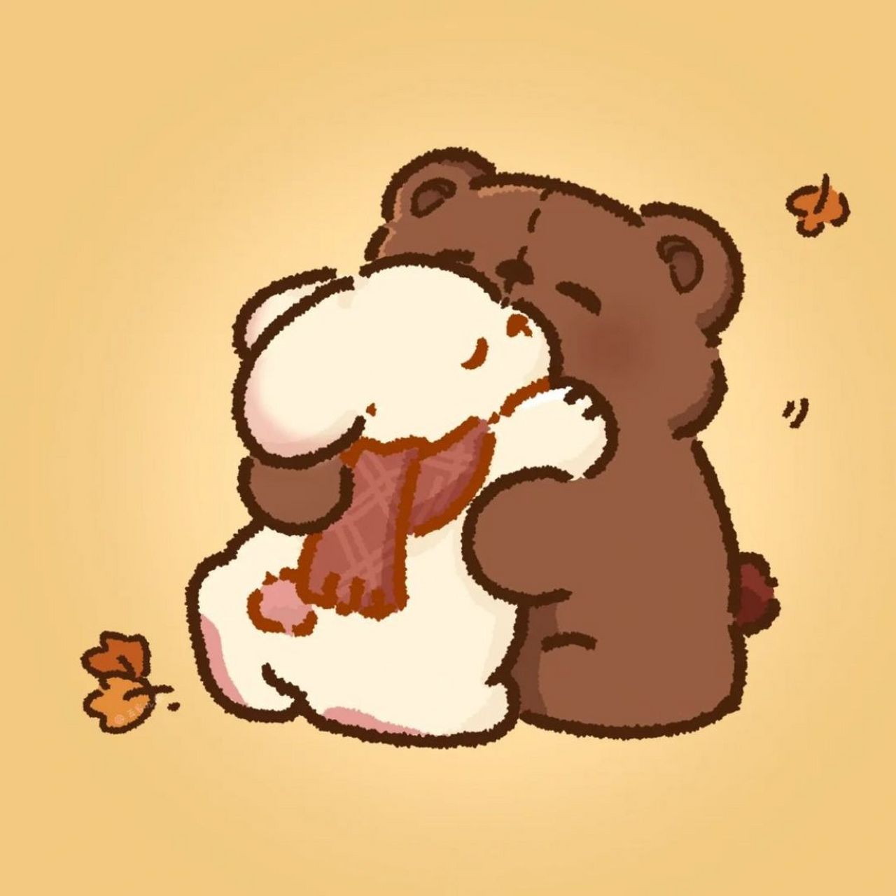 抱抱表情包  我的好朋友最近开始谈恋爱啦,她告诉我,和她的男朋友聊天