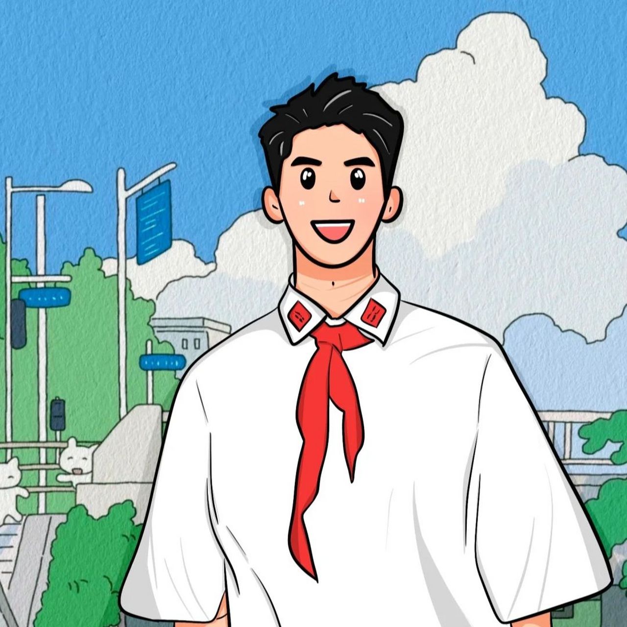 👧🧒今天,我在这里要推荐一些红领巾图片,每一块红领巾都承载着不