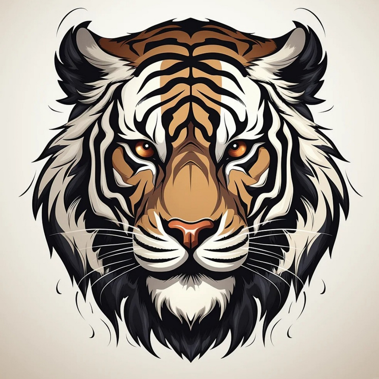 老虎头像  97 猛虎雄姿,霸气侧漏!