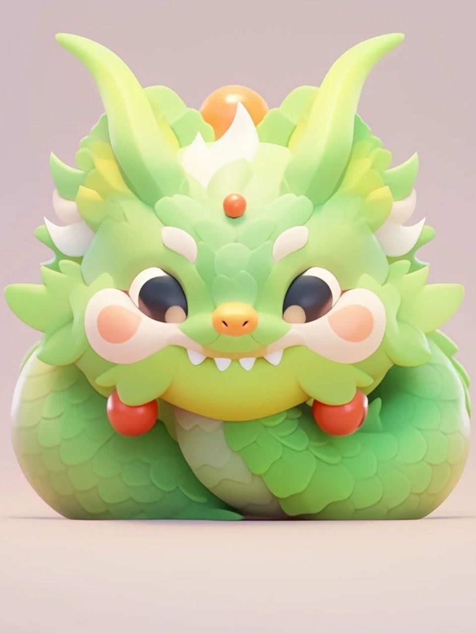 卡通龙头图片可爱呆萌 龙年大吉!龙年大吉!