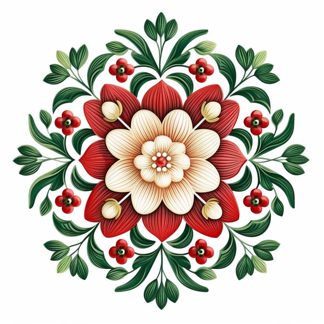 花卉纹饰图案设计  每当我沉浸于花卉纹饰图案的设计中,我仿佛进入了