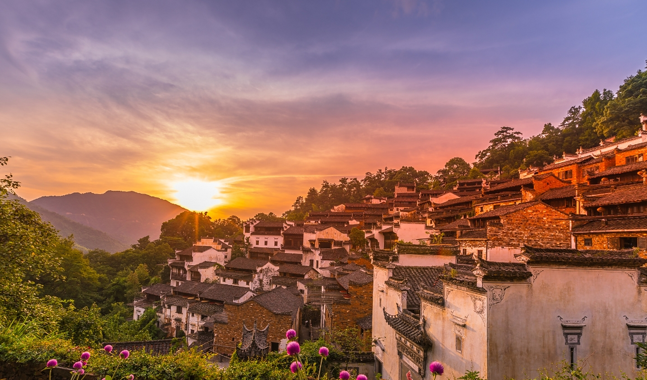 城市大玩家# 婺源篁岭,位于江西省上饶市婺源县江湾镇.
