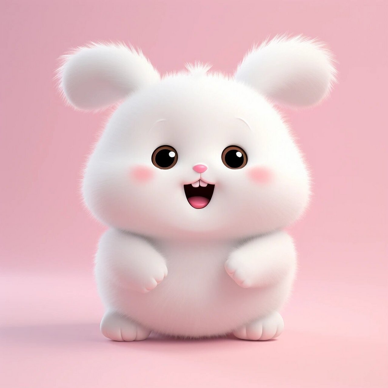 这么可爱的毛茸茸头像,简直让人欲罢不能啊!