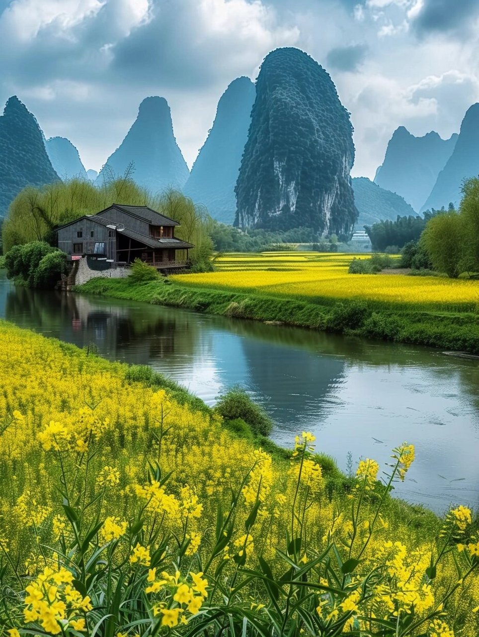 分享美丽风景  每一处景色都如诗如画,仿佛是大自然亲手绘制的一幅幅