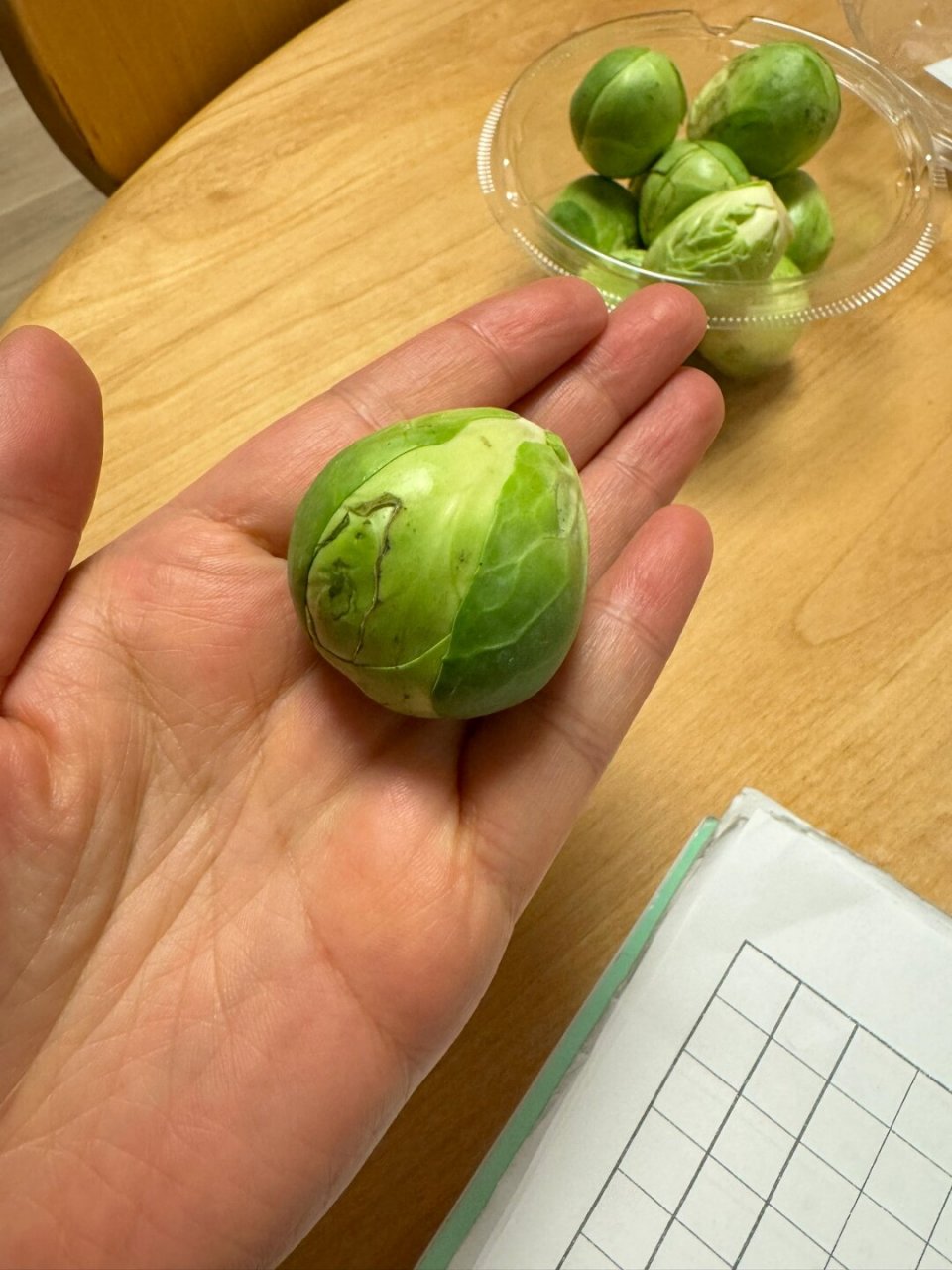 99可以尝试烤抱子甘蓝.
