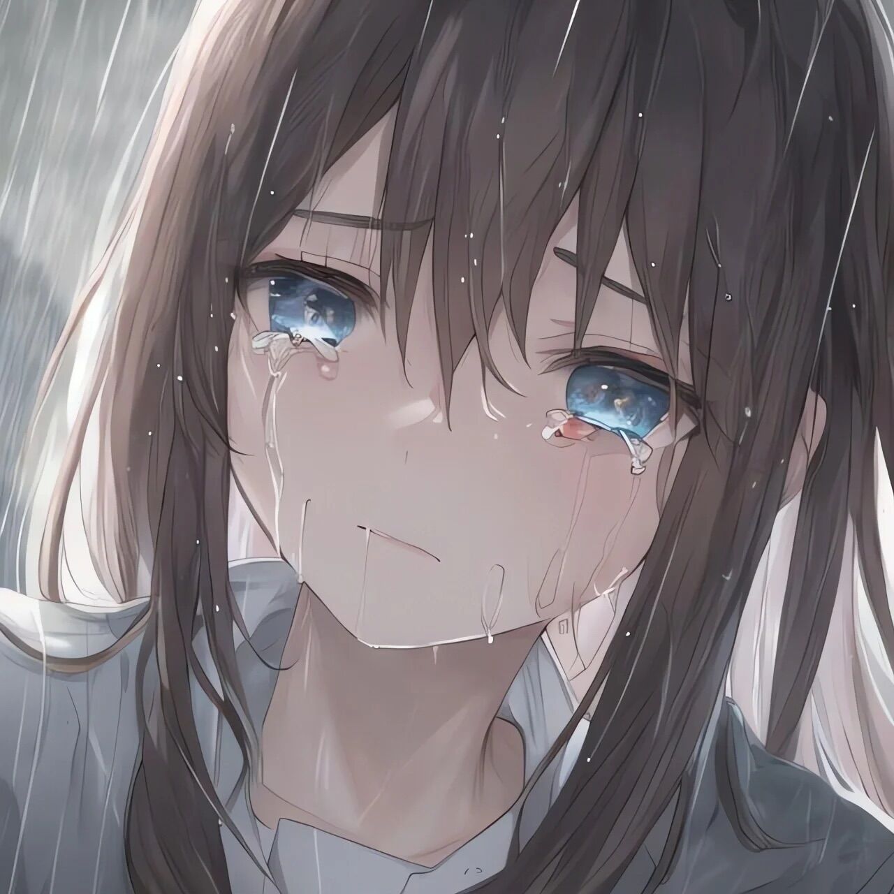 01今天由于考试成绩不理想,就想把自己的头像换成"女人带眼泪哭泣图