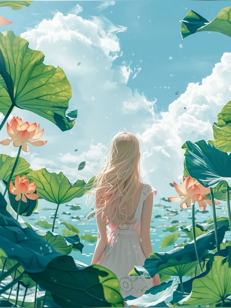 心如莲花,恬静淡然