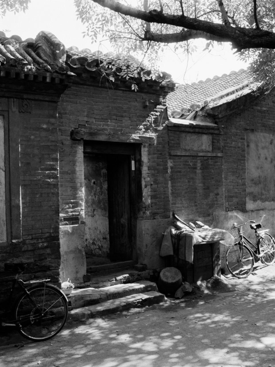 拆迁暴风雨中的北京胡同:中国摄影师徐勇