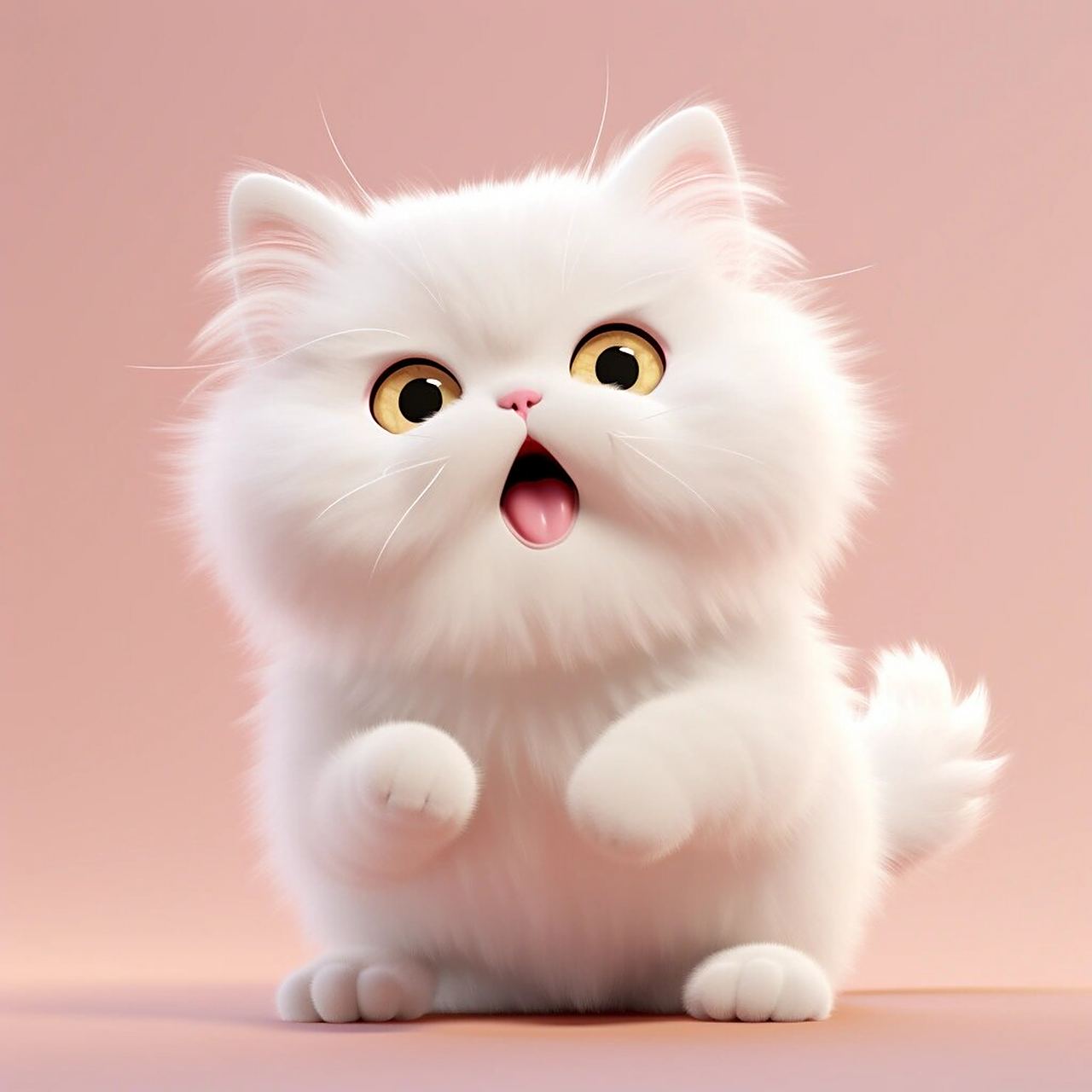 这么可爱的毛茸茸头像,简直让人欲罢不能啊!