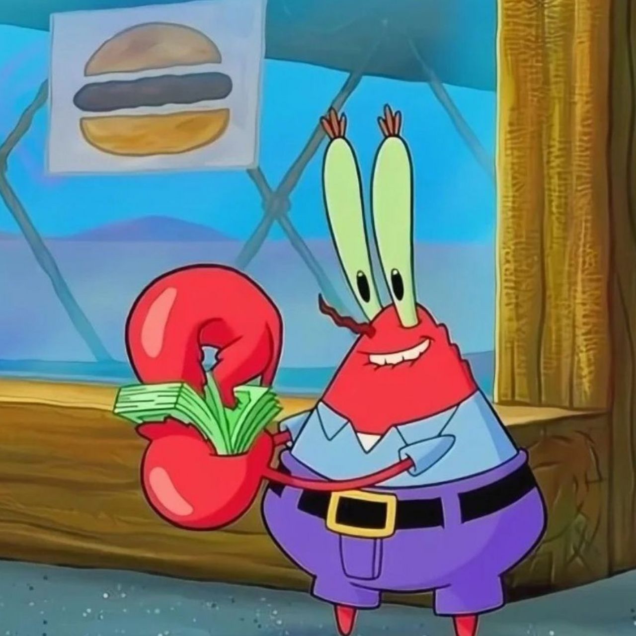 长大以后我发现我喜欢上蟹老板了,原因大家都懂得!