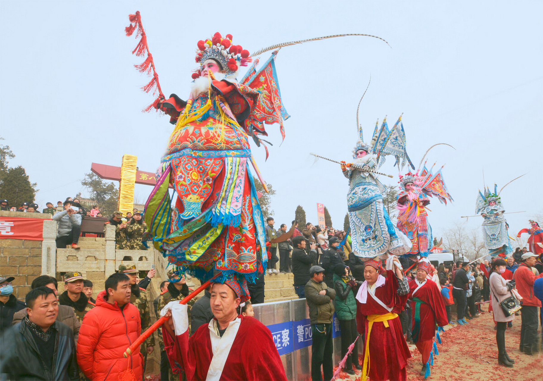 新郑北狮庙会后,安阳道口庙会再度出圈!
