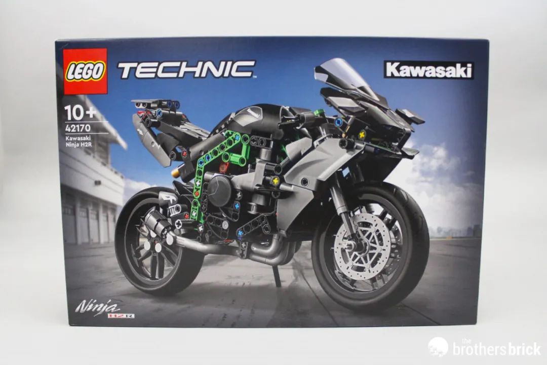 沉默的刺客 乐高机械组42170 kawasaki ninja h2r摩托车开箱评测