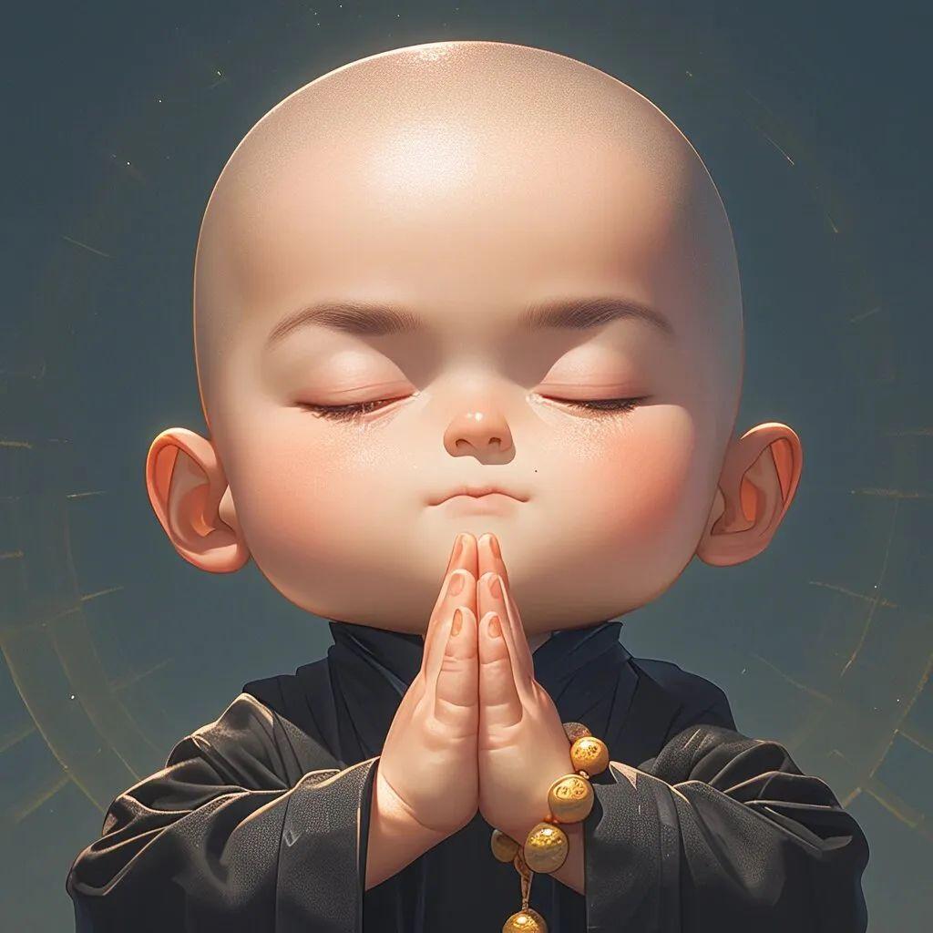 头像分享,佛系许愿求财男生头像