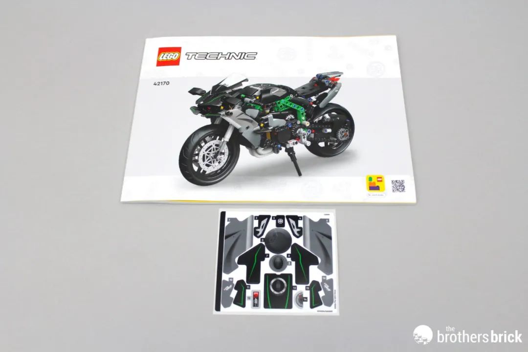 沉默的刺客 乐高机械组42170 kawasaki ninja h2r摩托车开箱评测