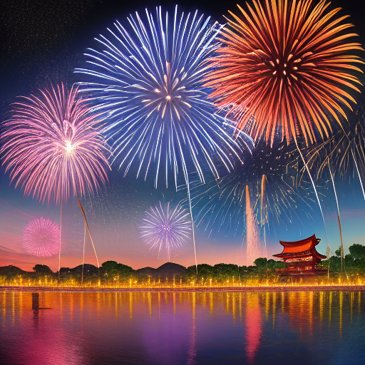 烟花的缤纷世界:你知道有多少种吗?